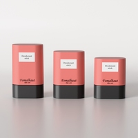 Contenant vide rotatif en plastique de 15g pour fond de teint solide – Emballage pour fond de teint compact