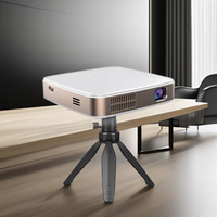 Proyector LED DLP Inteligente WIFI 3D 4K Pico 1080P de Alta Calidad, Mini Proyector de Video Portátil de Bolsillo para Cine en Casa Android