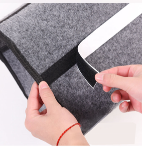 Organizador de fieltro para maletero de coche, bolsa de almacenamiento plegable, cajas de almacenamiento para coche - Product Image 4