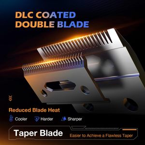 <strong>2026</strong> New <strong>Professional</strong> Cordless BLDC Motor Hair <strong>Clipper</strong> DLC-coated Baber Salon 7300 RPM Rechargeable Hair Trimmers <strong>Clippers</strong> - Product Image 6