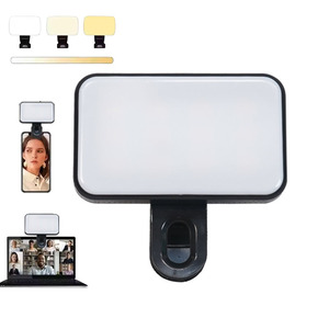Luce portatile Mini LED Selfie 3 <span class=keywords><strong>colori</strong></span> riempiono illuminazione per videoconferenza illuminazione fotografica del telefono cellulare - Product Image 1