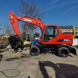 Excavadora de Ruedas Usada Doosan DH150W-7, Mini Excavadora Usada Doosan EPA, Excavadora de Ruedas Usada de Segunda Mano Doosan DH150W-7 - Product Image 3