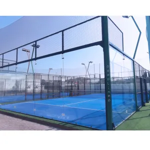 AVG制造商国际标准12毫米玻璃帕德尔网球场出厂价格