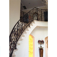 Schmiedeeisen treppen geländer grill design mit hoher qualität