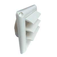 6 pouces 100mmm une voie mur évent fixe persienne évent couvercle pour cuisine salle de bain sèche-évent sortie d'air