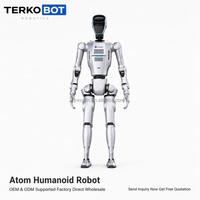 Robot Humanoide TERKOBOT ATOM Max con Mano Diestra de 6 Ejes, Control Suave de Alta Frecuencia de 200Hz, Robot de Manipulación