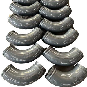 ท่อปั๊มคอนกรีตแบบโค้งสองชั้นสำหรับ Zoomlion Sany - ปรับแต่งสเปคและสีได้ - Product Image 1