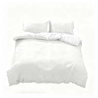 Ensemble de housse de couette et taies d'oreiller en polyester écologique personnalisé, 3 pièces, avec impression 3D de dessins animés, utilisable toute l'année pour les hôtels