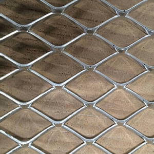 Industrial Diamond Cut Steel Mesh Panel Corrosion Resistant Galvanized Diamond Sheet Galvanized Steel Diamond Mesh Panel - Product Image 1