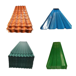 Lamiere Ondulate in <span class=keywords><strong>Acciaio</strong></span> Zincato Durevole e Colorato, Certificate ASTM, Taglio e Saldatura GUOMAI - Product Image 1