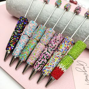 B7041 nuevo bolígrafo Rollerball de diamantes de imitación ostentoso personalizado para útiles escolares escritura personalizada o regalo promocional - Product Image 2