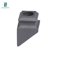 Vente en gros de balustres en fer forgé pour escalier et balcon, design moderne, installation facile, 1/2''*44'', carré creux ovale, pour intérieur