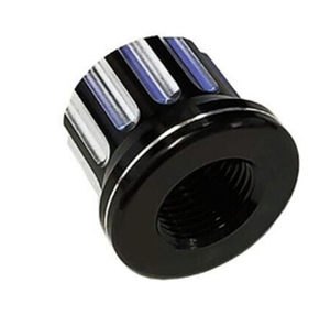 Fornecimento de fábrica 12-Point <span class=keywords><strong>CNC</strong></span> <span class=keywords><strong>5</strong></span>/8 "-18 Thread Alumínio Billet Open End Corrida Roda Lug Locking Nut - Product Image 4
