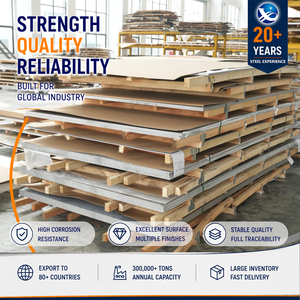 ราคาโรงงาน แผ่นสแตนเลส HL Finish หนา 0.3 มม. ขนาด 2000 มม. (4'x10') มาตรฐาน JIS G4305 สำหรับการผลิตหม้อไอน้ำ - Product Image 1