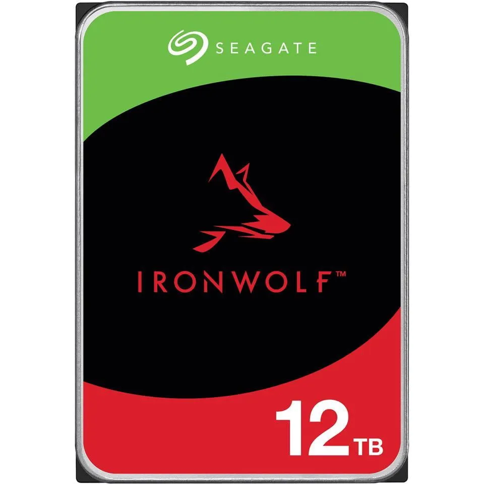 St12000vn0008 Iron Wolf 12Tb Nas Interne Harde Schijf Hdd-3.5 Inch Sata 6 Gb/s 7200 Rpm 256Mb Hdd