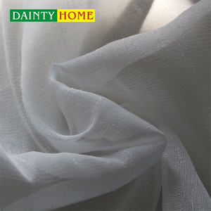 <span class=keywords><strong>Cortinas</strong></span> transparentes <span class=keywords><strong>baratas</strong></span> de alta calidad, cortina de encaje de tela lisa personalizada para dormitorio, ventanas, Hotel - Product Image 3