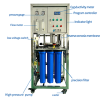 Équipement de traitement de l'eau pour petites usines, système de filtration par osmose inverse (RO) pour eau de puits, machine de production d'eau minérale