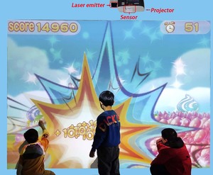 Approvisionnement d'usine à faible coût parc d'aventure intérieur jeu de projecteur interactif 3D de <span class=keywords><strong>réalité</strong></span> <span class=keywords><strong>virtuelle</strong></span> jeu de mur tactile de piscine de pickball - Product Image 6