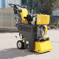 Fraiseuse et raboteuse manuelle diesel/essence Machine hydraulique automotrice d'enlèvement de marquage routier de ciment/asphalte