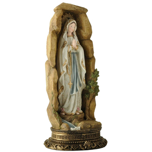 Nueva Escultura de Resina de Ángel Pintada a Mano, Figura de la Virgen, para Recuerdos Religiosos y Decoraciones Navideñas - Product Image 3