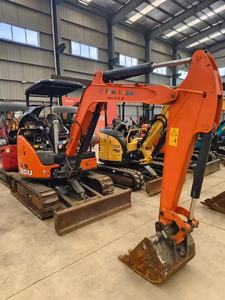 Mini Retroexcavadora Usada Hitachi ZX35U con Cabina Abierta y Brazo Giratorio, Excavadora de Orugas Hitachi ZX35U de Segunda Mano a Precio de Fábrica - Product Image 5