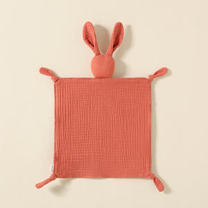 Doudous <span class=keywords><strong>en</strong></span> mousseline de coton de qualité supérieure pour bébés, jouets câlins doux pour bébés, cadeaux pour bébés - Product Image 5