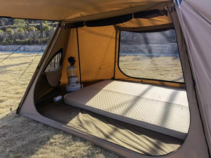 Hot 2-3 Person Cotton Camping <b>Tent</b> Family Camping Outdoor Gathering - Product Image 2