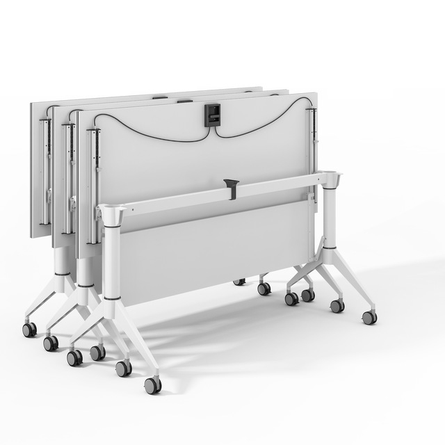3 Sizes Hot Selling Training Center Flip Top Folding Table Training Table