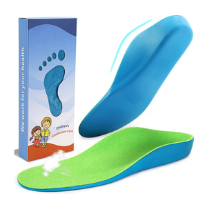 Plantillas ortopédicas para niños, espuma de PU, absorción de impacto, soporte de arco, insertos de zapatos para pies planos, <span class=keywords><strong>fascitis</strong></span> <span class=keywords><strong>Plantar</strong></span>, alivio del dolor de <span class=keywords><strong>talón</strong></span> - Product Image 1