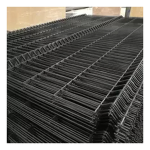 เครื่องทำรั้วลวดตาข่ายเหล็กเชื่อมโค้งงอ3D วัสดุโลหะสำหรับอาคารสวนกลางแจ้ง - Product Image 5