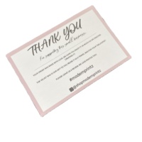 Impresión de Tarjetas de Visita Personalizadas de Alta Calidad / Tarjetas de Felicitación y Agradecimiento