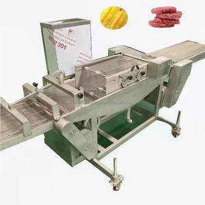 Machine automatique d'enrobage de miettes de pain Tempura Burger pour poulet, crevettes, pain, viande, équipement de fabrication de produits - Product Image 1