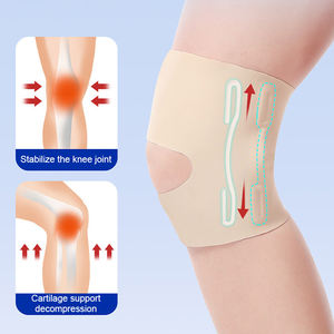 Attelle de genou en tissu ultra-mince AOFIT avec compression à ressort, sangles ouvertes pour le genou, soutien confortable de la rotule - Product Image 4