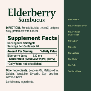 Capsules de sureau de haute qualité OEM/ODM sous marque privée – Renforce l'immunité et soutient les articulations et le système immunitaire - Product Image 5