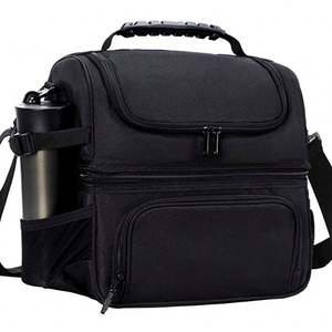 Sac isotherme de qualité supérieure pour adultes en nylon Oxford 600D, imperméable, avec isolation thermique en PEVA, sac à déjeuner - Product Image 6