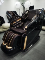 Fauteuil de massage corporel complet 4D Plus de qualité supérieure, zéro gravité, avec rouleaux chauffants pour le dos et les pieds, et masseur pour les mains et les bras – Fournisseur chinois