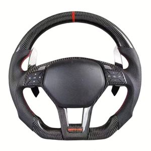 Volante Deportivo Personalizado de Fibra de Carbono y Cuero para <span class=keywords><strong>Mercedes</strong></span> <span class=keywords><strong>Benz</strong></span> W204 W205 W209 W213 S550 C300 Clase <span class=keywords><strong>C</strong></span> E <span class=keywords><strong>Amg</strong></span> E350 Gle <span class=keywords><strong>450</strong></span> - Product Image 3