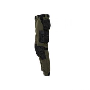 Pantalones DE TRABAJO ajustados para hombre, color verde oscuro, EAN 8033546440803, pantalones de trabajo, pantalones de trabajo de carga, de color verde oscuro, de la marca Atom, de la marca EAN - Product Image 4