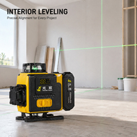 Niveau laser 3D intelligent GuangChen 360 °   Niveau laser autonivelant 8, 12, 16 lignes vertes pour usage industriel et bricolage – Garantie 1 an