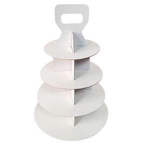 กระดาน<span class=keywords><strong>คั</strong></span><span class=keywords><strong>พ</strong></span><span class=keywords><strong>เค้ก</strong></span>กระดาษสีขาวสีทองสำหรับเด็กอุปกรณ์งานเลี้ยงวันเกิด - Product Image 2