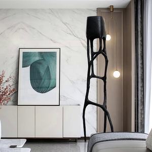 HFBH Hôtel Salon De Luxe Nordique Coin Debout Lumière Moderne Minimaliste Designer Art Décoration Led Lampadaire Lampes - Product Image 4