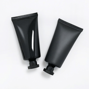 50g 100ml 200ml Black Plastic Shiny Matt Cream Soft Tube Cleanser Tube Hand/face Lotion Tube Squeeze Bottle