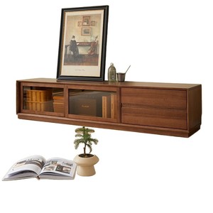 TV Cabinet Solid Wood Living Room Storage Unit Modern Chinese Style Home Furniture DY256655 - Product Image 5