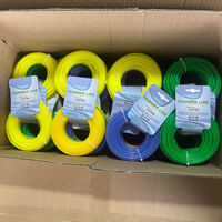Fil de coupe de haute qualité 3,3 mm 15 m pour débroussailleuse, pièces de rechange pour coupe-bordures, fil en nylon