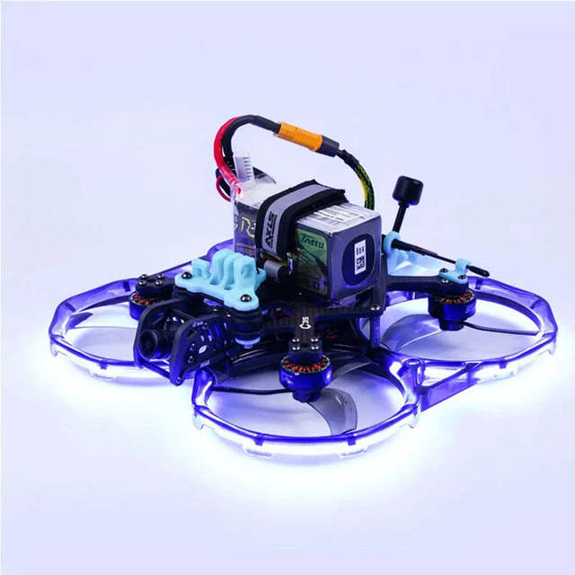 C35 3.5inch 4K UHD ELRS 2.4G 4S D-JI O3 Cinewhoop Cinematic Carbon Fiber GPS LED FPV Drone