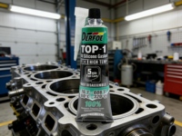 Mastic silicone RTV TOP 1 haute température, durcissement rapide pour moteur automobile et applications industrielles