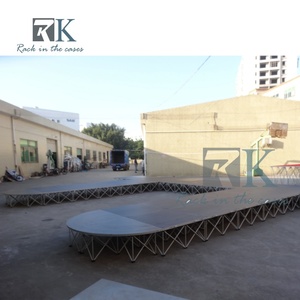 Customized Mobile <b>Stage</b> <b>Platform</b> Aluminum Riser Floor Mounting Outdoor Concert Use - Product Image 2