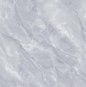 Azulejo de suelo de porcelana de mármol esmaltado completamente pulido gris de diseño italiano de 1200x600mm - Product Image 3