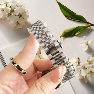 Reloj GMT de lujo para hombre y mujer, de acero inoxidable, con bisel de cerámica, función de fecha, reloj de pulsera deportivo, regalo de moda - Product Image 5