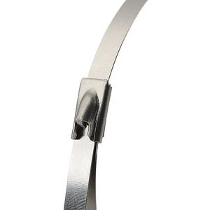 SUS304 الفولاذ المقاوم للصدأ 12 بوصة قفل الكابل التعادل 4.6X300mm - Product Image 5